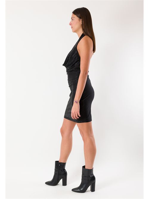 abitino scollo gronda con strass CHL104F KONTATTO | CHL104FNERO