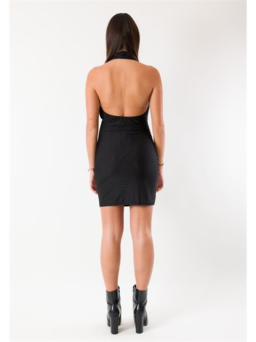 abitino scollo gronda con strass CHL104F KONTATTO | CHL104FNERO