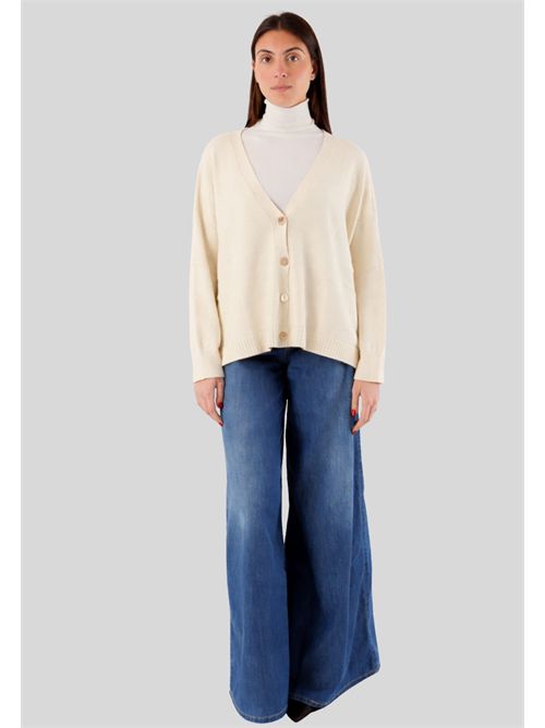 button-up cardigan FA104N KONTATTO | FA104NBURRO