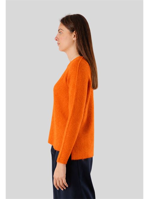 maglia barca spacchi KONTATTO | FA121NARANCIO