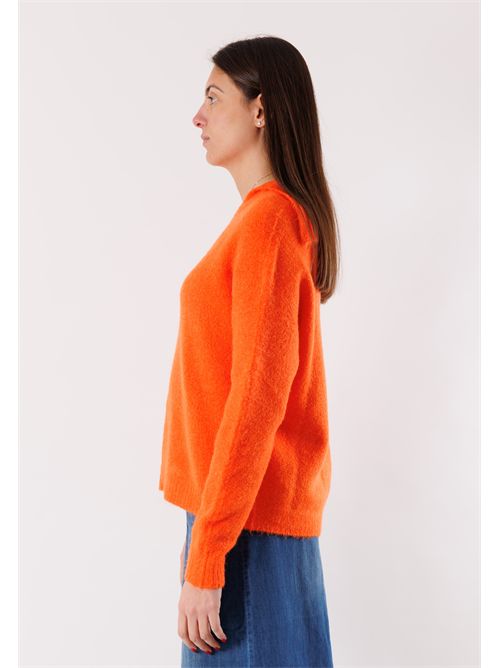 derby neckline sweater FA125N KONTATTO | FA125NARANCIO