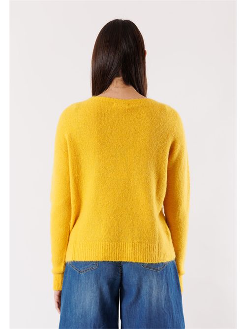 maglia girocollo KONTATTO | FA129NGIALLO