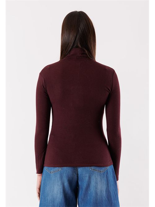 Dolcevita manica lunga,vestibilità aderente MR5001C KONTATTO | MR5001CMELANZANA