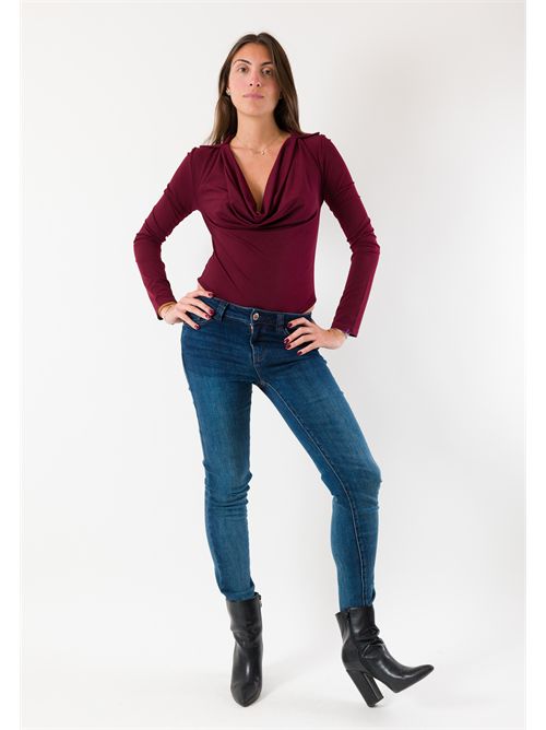 Body elegante drappeggiato MR5038