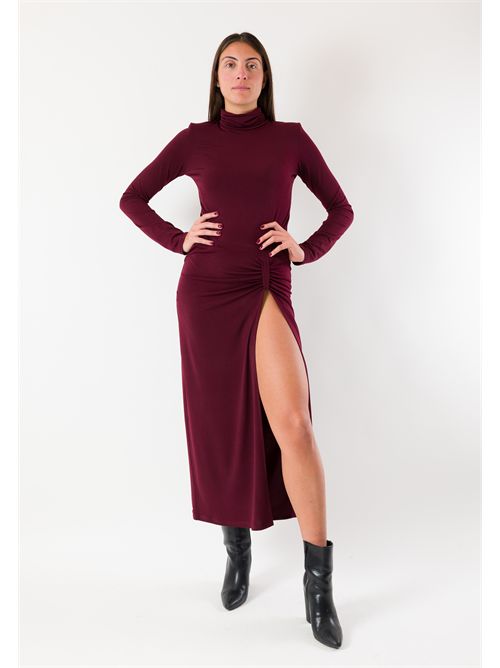 Abito lungo scintillante MR5040 KONTATTO | MR5040FBORDEAUX