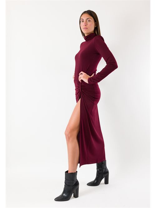 Abito lungo scintillante MR5040 KONTATTO | MR5040FBORDEAUX