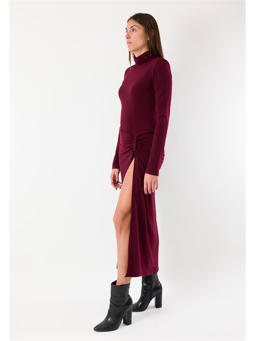 Abito lungo scintillante MR5040 KONTATTO | MR5040FBORDEAUX