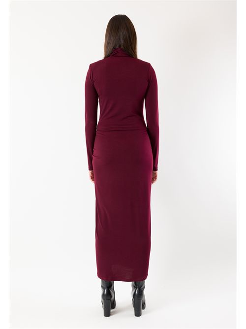 Abito lungo scintillante MR5040 KONTATTO | MR5040FBORDEAUX