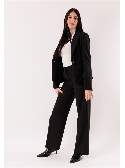 giacca monopetto con revers classico AI25601 MESANGE | AI25601NERO