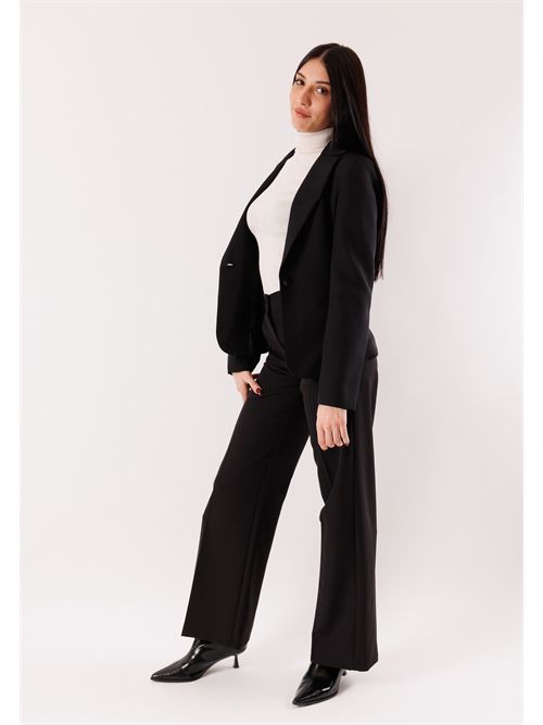 giacca monopetto con revers classico AI25601 MESANGE | AI25601NERO