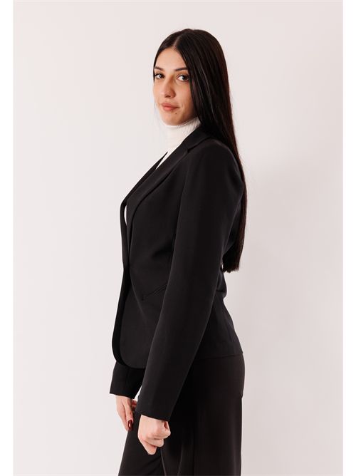 giacca monopetto con revers classico AI25601 MESANGE | AI25601NERO