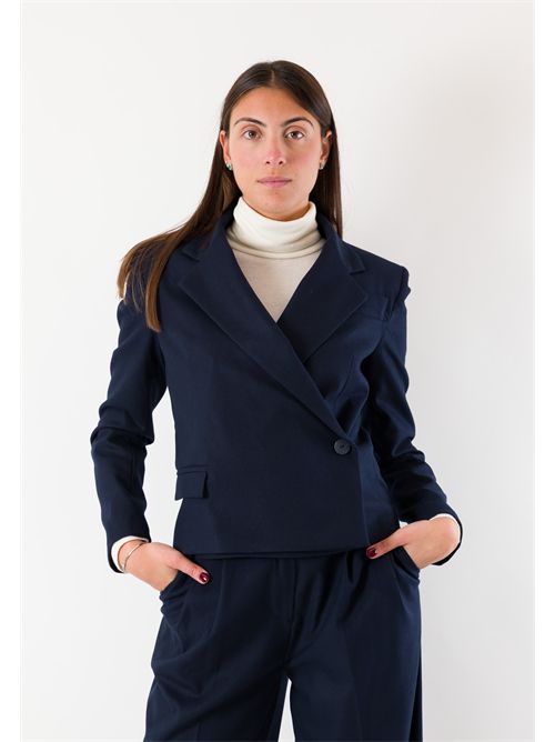 plain flannel jacket AI25647 MESANGE | AI25647BLU