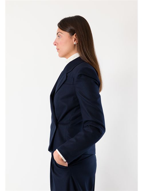 plain flannel jacket AI25647 MESANGE | AI25647BLU