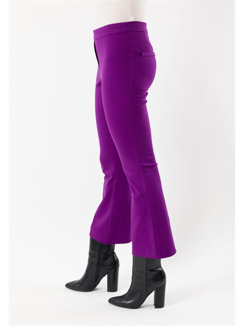 pantaloni bratz punto milano AI25688 MESANGE | AI25688VIOLA