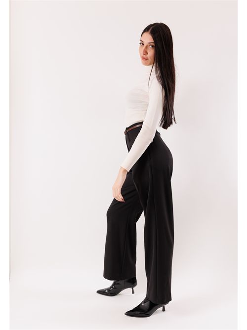 Pants with monoline belt AI25737 MESANGE | AI25737NERO