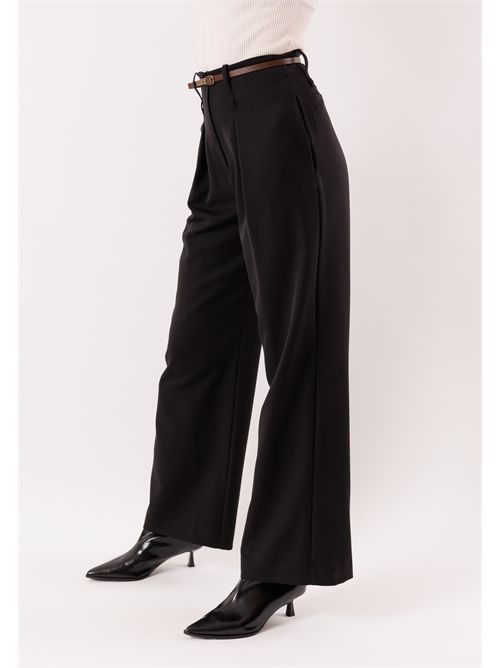 Pants with monoline belt AI25737 MESANGE | AI25737NERO