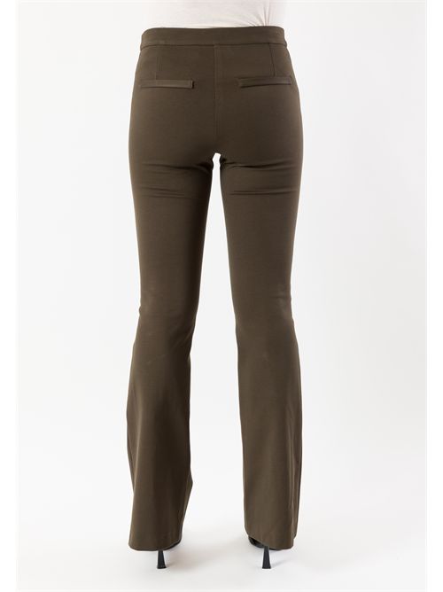 pantaloni a zampa punto milano AI25745 MESANGE | AI25745MILITARE