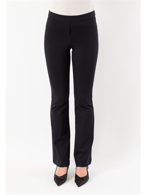 flared pants Milano stitch AI25745 MESANGE | AI25745NERO