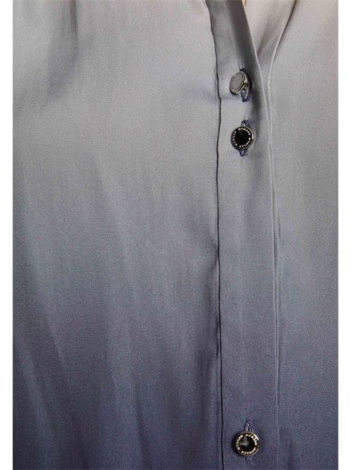 Camicia smanicata sfumata con zip frontale CDVALI - TAGLIE FRANCESI MORGAN DE TOI | CDIVALIMULTICOLORE