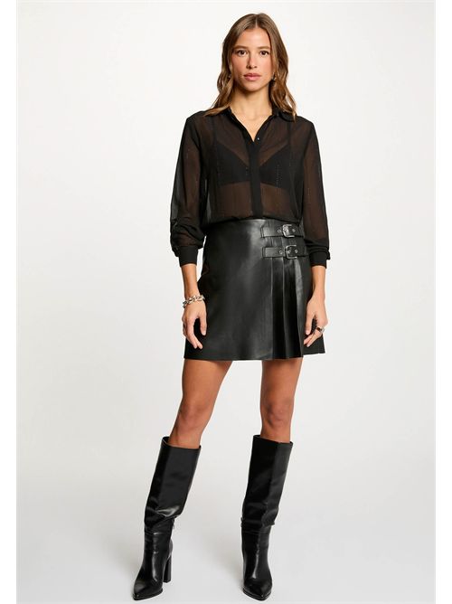 Camicia leggera in tessuto trasparente CIMARO ( TAGLIE FRANCESI ) MORGAN DE TOI | CIMARONOIR