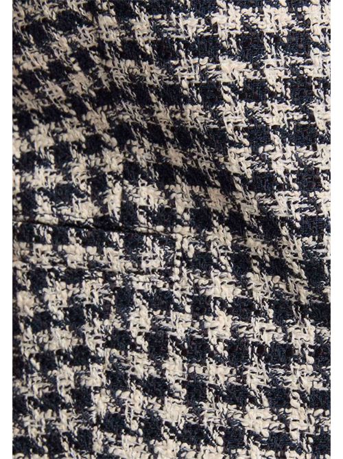 CJEAN HOUNDSTOOTH VEST ( FRENCH SIZES ) MORGAN DE TOI | CJEAN.FMULTICOLORE