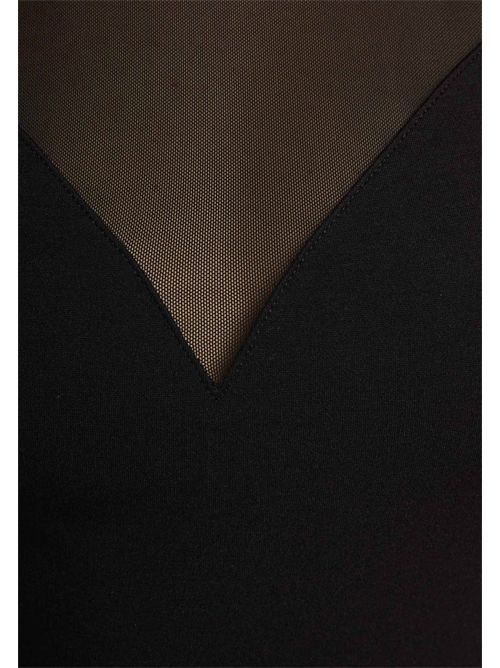 Top sleeveless with semi-transparent inserts DIMARA MORGAN DE TOI | DIMARANOIR