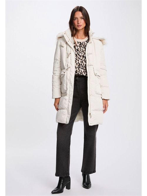 Elegant, warm, and sustainable down jacket GMATIL - FRENCH SIZES MORGAN DE TOI | GMATILIVOIRE