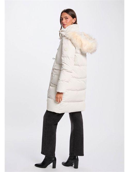 Elegant, warm, and sustainable down jacket GMATIL - FRENCH SIZES MORGAN DE TOI | GMATILIVOIRE