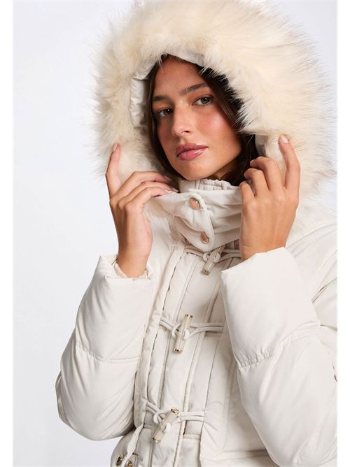Elegant, warm, and sustainable down jacket GMATIL - FRENCH SIZES MORGAN DE TOI | GMATILIVOIRE