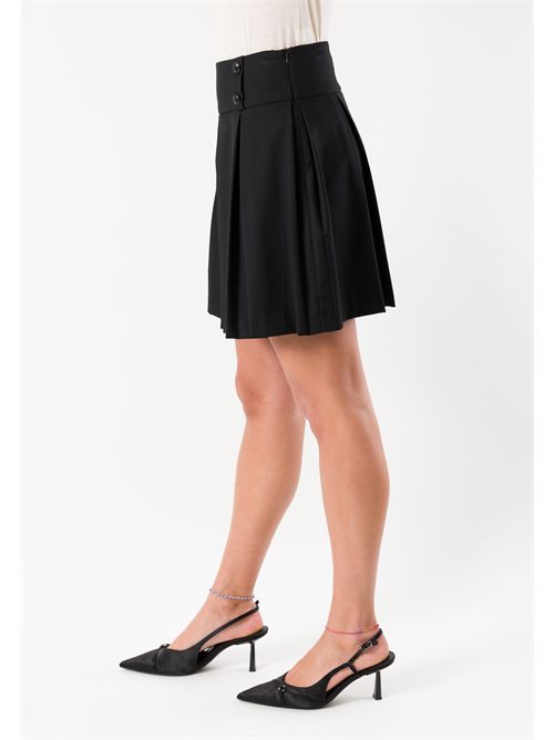 Flared pleated mini skirt JOSH.F MORGAN DE TOI | JOSH.FNOIR