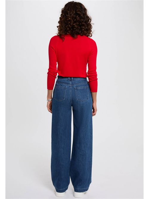V-neck sweater with buttons MBILO MORGAN DE TOI | MBILOROUGE