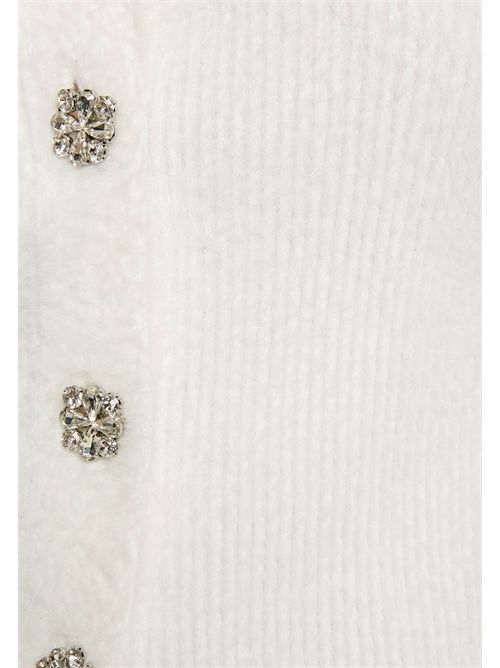 Cardigan con bottoni gioiello MCLEMI MORGAN DE TOI | MCLEMIBLANC