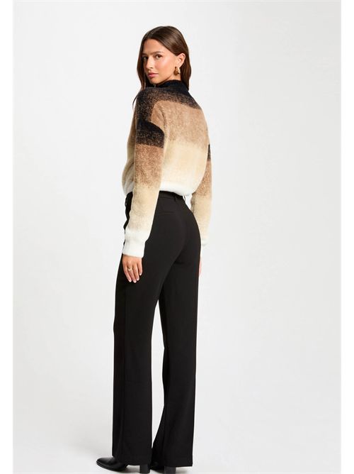 MDYE gradient striped sweater MORGAN DE TOI | MDYECAMEL
