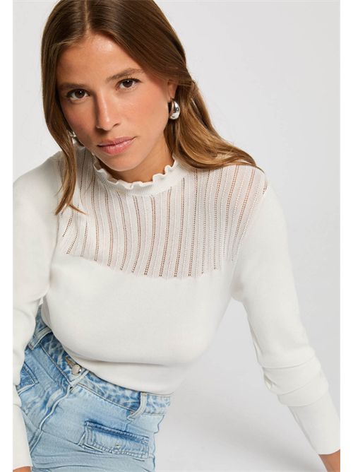 Shirt with ruffled collar MSNOWI MORGAN DE TOI | MSNOWIWHITE