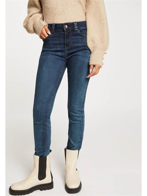 Jeans slim fit comodo ed elegante POMS - TAGLIE FRANCESI MORGAN DE TOI | POMSDENIM STONE