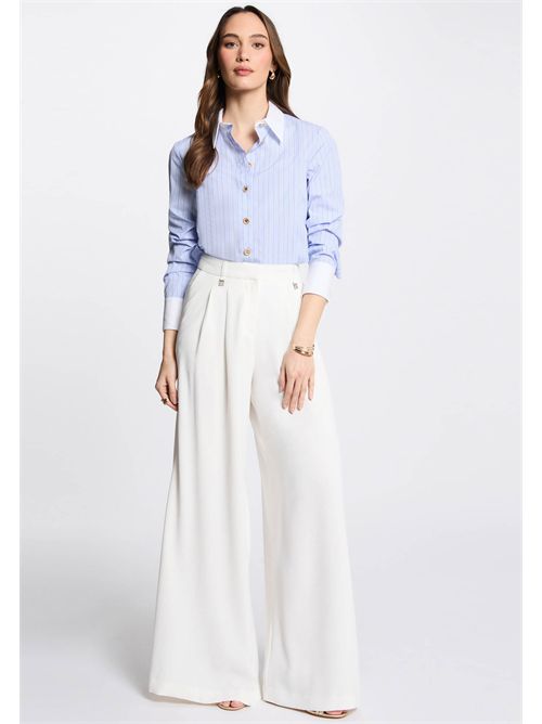 Wide pants POUMA.F ( FRENCH SIZES ) MORGAN DE TOI | POUMA.FBLANC