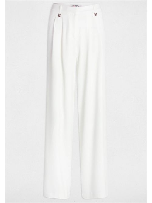 Wide pants POUMA.F ( FRENCH SIZES ) MORGAN DE TOI | POUMA.FBLANC