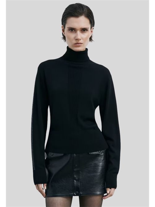 Elegant high-neck wool sweater 2K0340 PATRIZIA PEPE | 2K0340KM36K103