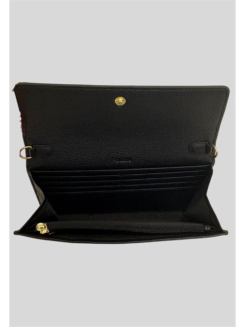 Portafoglio con catena SC5502PP1NSA100A POLLINI | SC5502PP1NSA100APU-H.PVC NERO