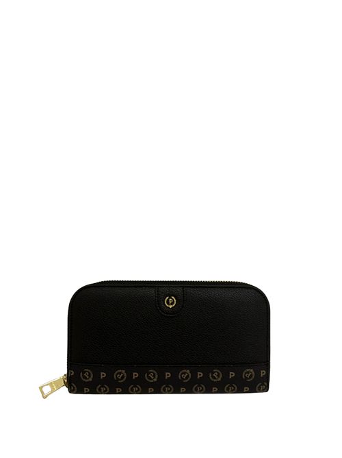 Portafoglio con zip SC5503PP1NSA100A POLLINI | SC5503PP1NSA100APVC NERO