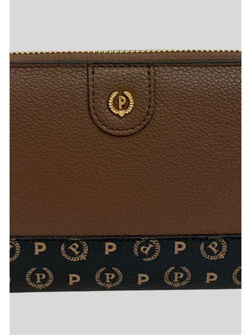 Portafoglio con zip SC5503PP1NSA130A POLLINI | SC5503PP1NSA130AMAR-H.PVC NE