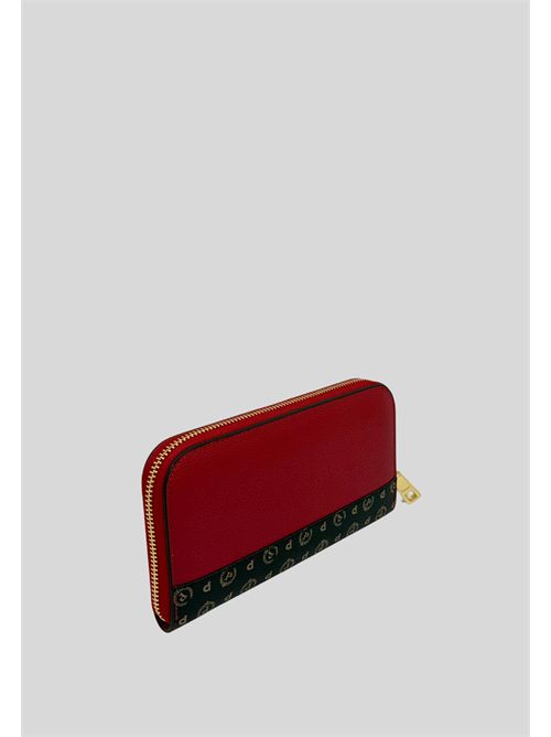 Portafoglio con zip SC5503PP1NSA150A POLLINI | SC5503PP1NSA150AROS-H.PVC NE