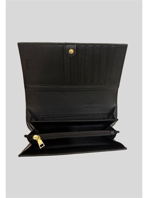 Portafoglio con patta SC5504PP1NSA100A POLLINI | SC5504PP1NSA100APU-H.PVC NERO