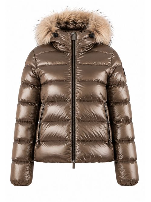 hooded down jacket with detachable fur CIESSE PIUMINI | LIAMACAROON