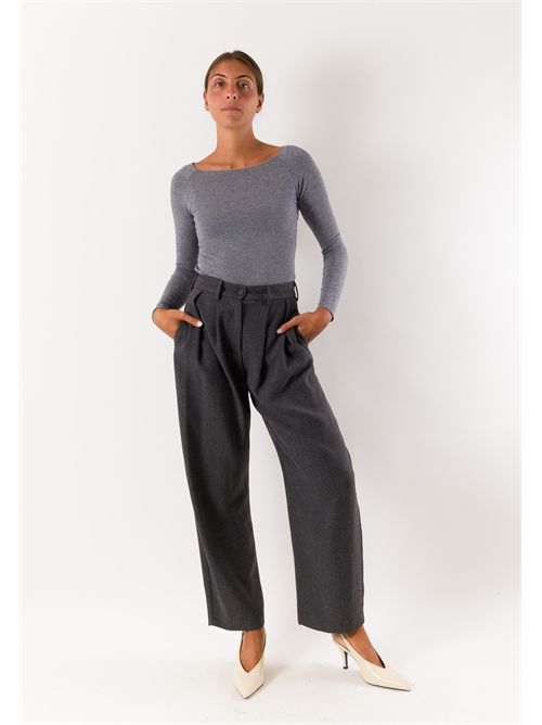 pantalone pence MESANGE | AI26598GRIGIO