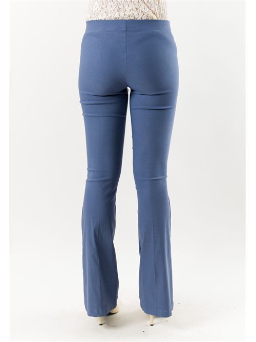 Pantaloni donna flare elasticizzati AI26647 MESANGE | AI26647JEANS