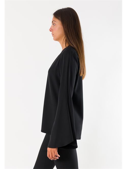 Casacca elegante maniche ampie AI26658 MESANGE | AI26658NERO