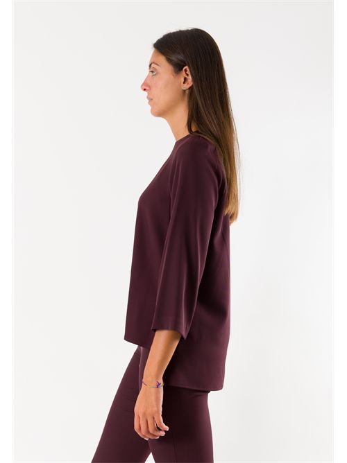 Casacca donna manica 3/4 AI26660 MESANGE | AI26660BORDEAUX