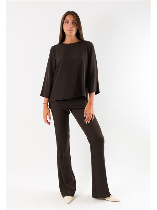 Casacca donna manica 3/4 AI26660 MESANGE | AI26660MORO