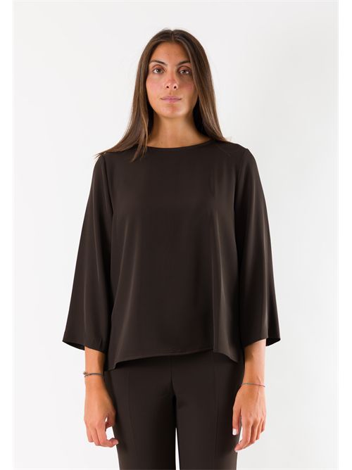 Casacca donna manica 3/4 AI26660 MESANGE | AI26660MORO
